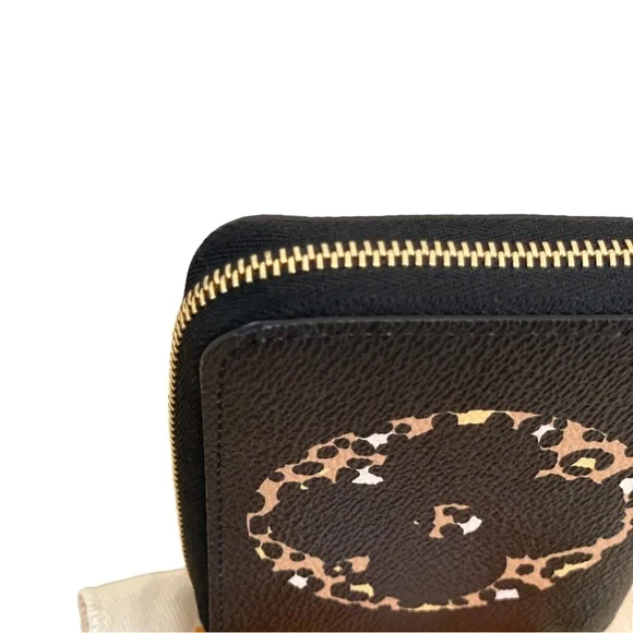 LOUIS VUITTON Limited Edition Jungle Noir Zippy Coin Wallet NEW - Picture 4 of 10